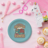 Alle an Bord des HOGWARTS™ Express Weihnachtskochs Pappteller (Party)