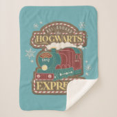 Alle an Bord des HOGWARTS™ Express Weihnachtskochs Sherpadecke (Vorderseite)