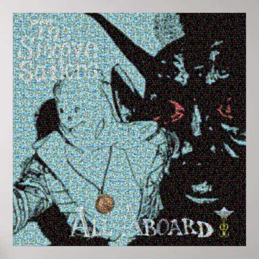 Alle an Bord Mosaik Poster (Vorne)