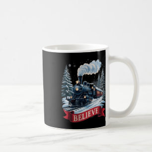 Alle an Bord Polar Express Weihnachten Nordpol Xma Kaffeetasse