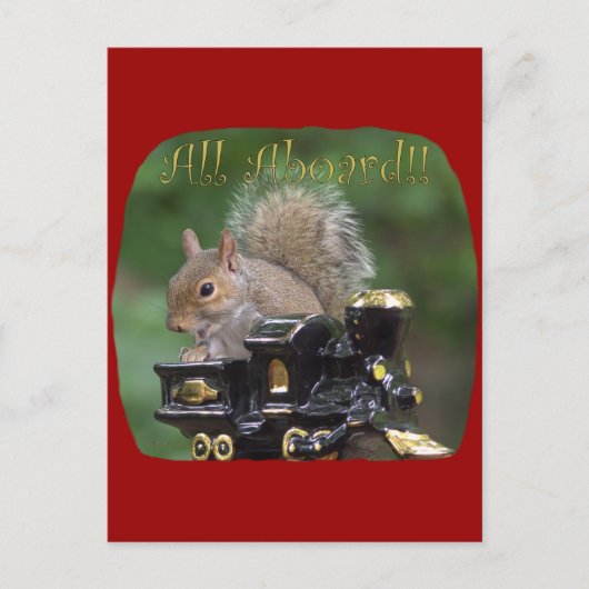 "Alle an Bord!" ... Postkarte (Vorderseite)