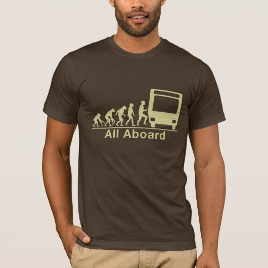Alle an Bord T-Shirt (Vorderseite)