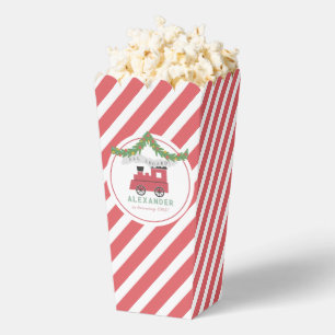 Alle an Bord Weihnachts-Dampfzug Birthday Popcorn Geschenkschachtel