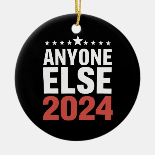 Alle anderen 2024 Wahlkampagne, politisch lustig Keramik Ornament (Vorne)