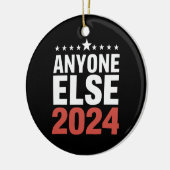 Alle anderen 2024 Wahlkampagne, politisch lustig Keramik Ornament (Links)