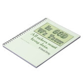 Alle anderen müssen ein Datenblatt mitbringen Notizblock (Linke Seite)