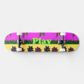 Alle Arbeiten und kein Spiel Skateboard (Horizontal)