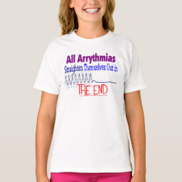 Alle Arrhythmie richten sich BEENDEN heraus gerade T-Shirt