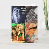 ALLE ART VON MUTTER-Karte Karte (Vorderseite)