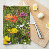 alle Arten von schönen Blume Geschirrtuch (Viertel Falte)