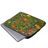 alle Arten von schönen Blume Laptopschutzhülle (Vorne Knopf)