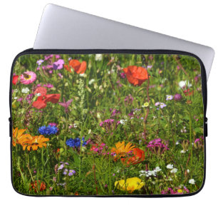 alle Arten von schönen Blume Laptopschutzhülle
