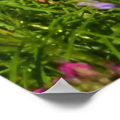 alle Arten von schönen Blume Poster (Ecke)
