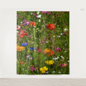 alle Arten von schönen Blume Wandteppich (Vorderseite)