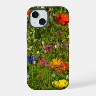 alle Arten von schönen Blumen iPhone 15 Hülle