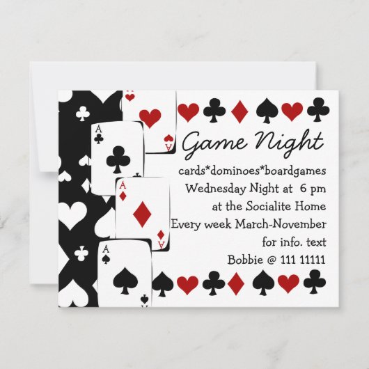 Alle Ass Einladung (Vorderseite)