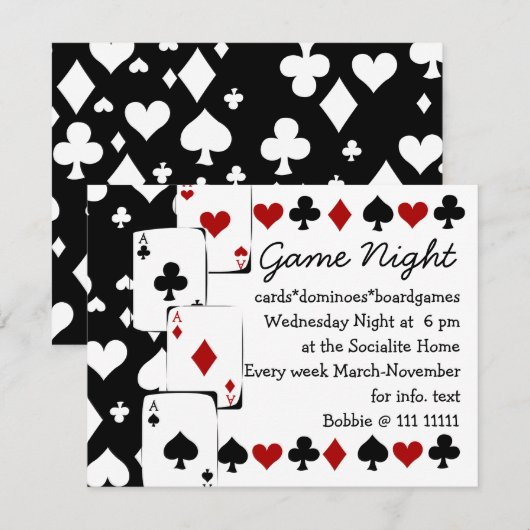 Alle Ass Einladung (Vorne/Hinten)