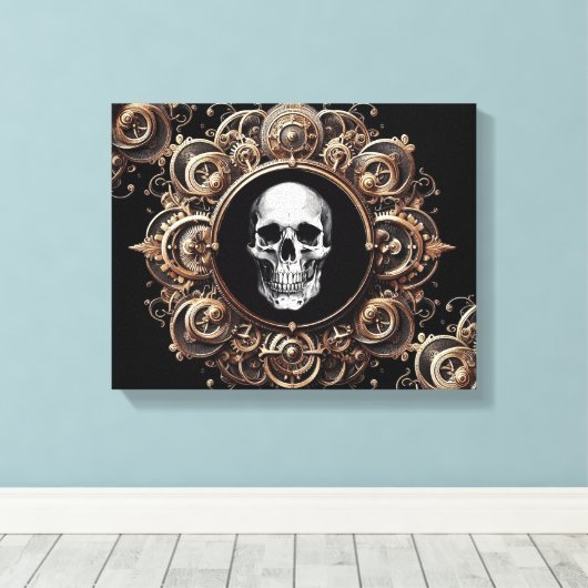 Alle aufgebraucht leinwanddruck (Insitu (Holzboden))