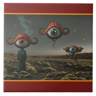 Alle Augen auf dich Fliese