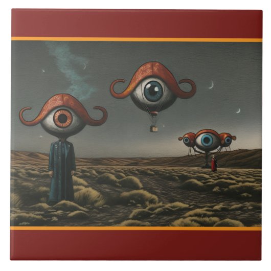 Alle Augen auf dich Fliese (Vorderseite)