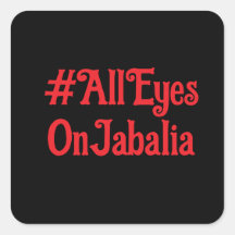 Alle Augen auf Jabalia Stickers
