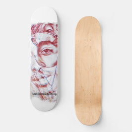 Alle Augen auf meinem Skateboard