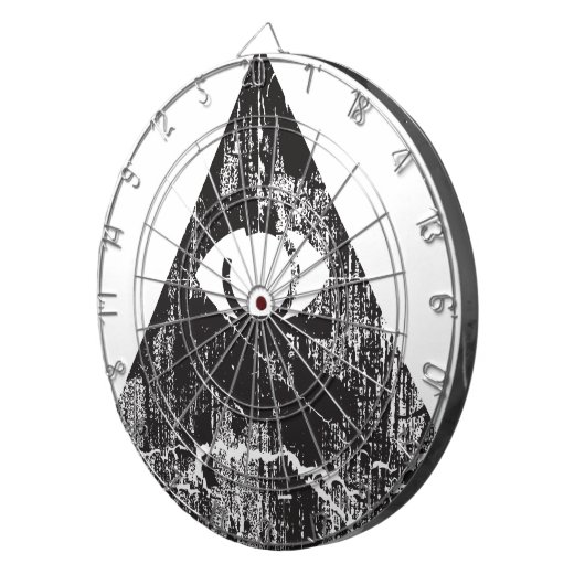 Alle Augen Dartscheibe (Vorderseite rechts)