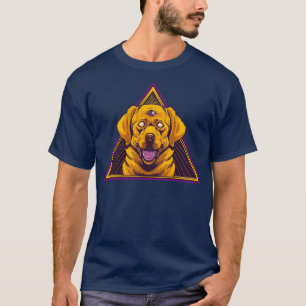 Alle Augen Hund beleuchtet drittes Auge Doggo T-Shirt