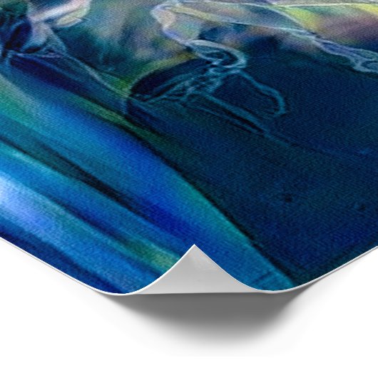 Alle Augen sehen Poster (Ecke)