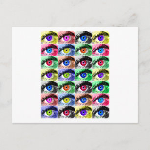 Alle Augen sind auf dir Postkarte