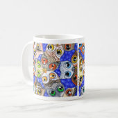 Alle Augen-Tasse Kaffeetasse (Vorderseite Links)
