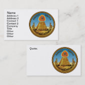 Alle Augen Visitenkarte - individuell anpassbar! (Vorne/Hinten)