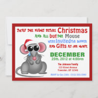 Alle außer der Maus - Weihnachtsessen Einladungen