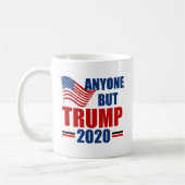 Alle außer Donald Trump 2020 Kaffeetasse (Links)
