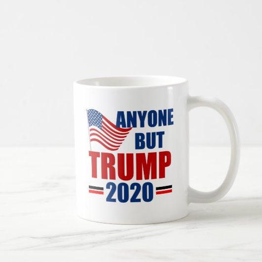 Alle außer Donald Trump 2020 Kaffeetasse (Rechts)