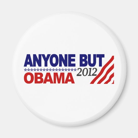 Alle außer Obama 2012 Magnet (Vorne)