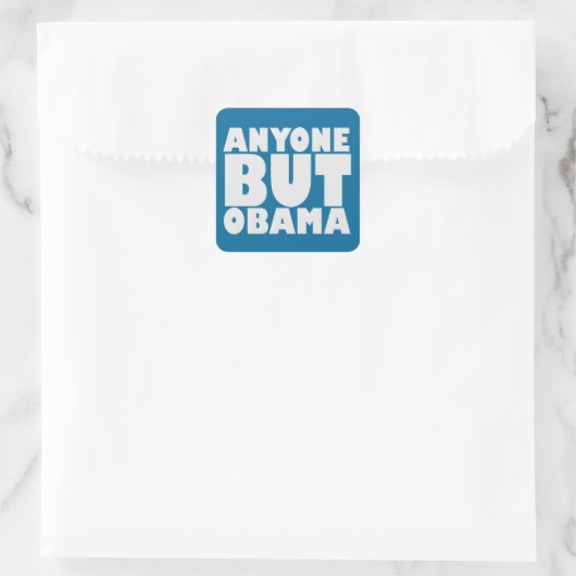 Alle außer Obama Sticker (Tasche)