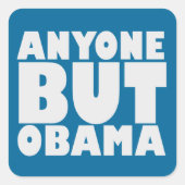 Alle außer Obama Sticker (Vorderseite)