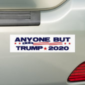 Alle außer Trump 2020 Autoaufkleber (Auf Auto)