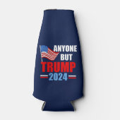 Alle außer Trump 2024 Funny Political Blue Flaschenkühler (Vorderseite)