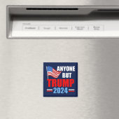 Alle außer Trump 2024 Funny Political Blue Magnet (In Situ (Geschirrspüler))