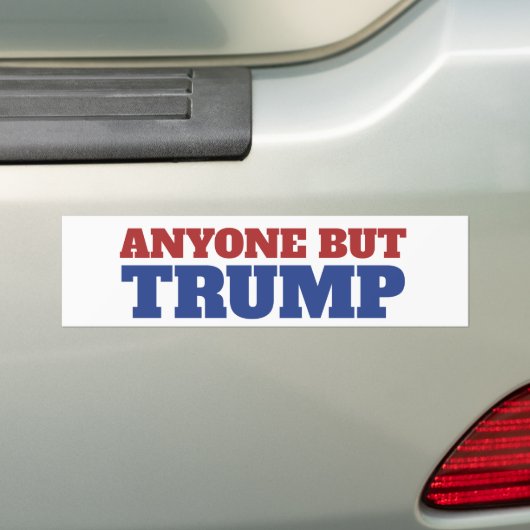 Alle außer Trump America Election Autoaufkleber (Auf Auto)