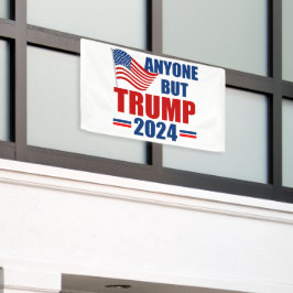 Alle außer Trump Funny 2024 Wahl Banner