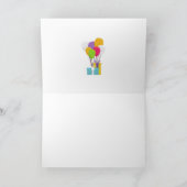 Alle Balloons Happy Birthday Card Karte (Innenseite)