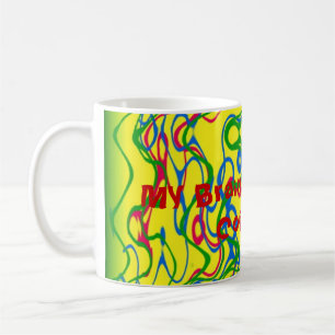Alle banden oben Tasse