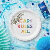 Alle Bargeldvorschriften Pappteller (Party)