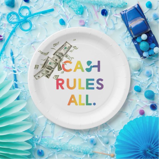 Alle Bargeldvorschriften Pappteller (Party)