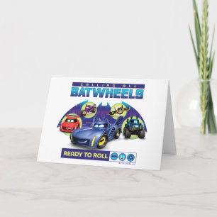 Alle Batwheels™ - Bereit zum Rollen Karte