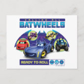 Alle Batwheels™ - Bereit zum Rollen Postkarte (Vorderseite)