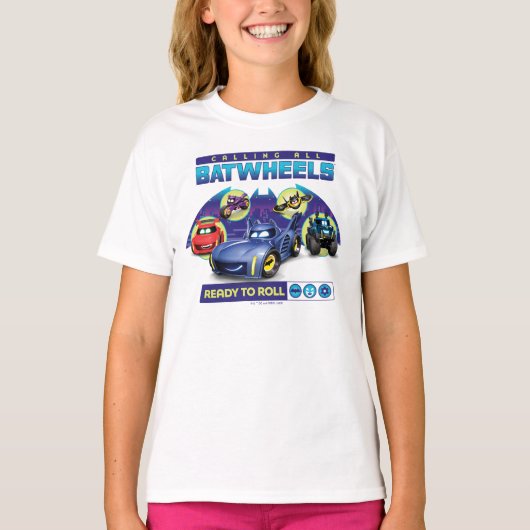 Alle Batwheels™ - Bereit zum Rollen T-Shirt (Vorderseite)
